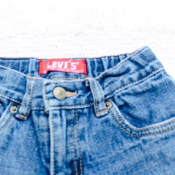 Kids Levi’s 549 Relaxed Straight Leg Jeans - Picture 2 of 5